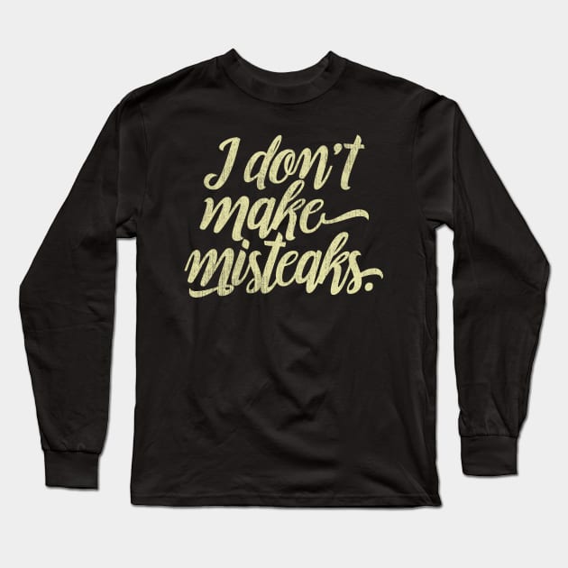 Misteaks Long Sleeve T-Shirt by Gintron